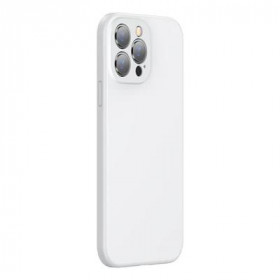 Baseus Liquid Θήκη Προστασίας Σιλικόνης για iPhone 13 Pro Λευκό (ARYT000402)