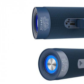 Dudao Y10Pro Wireless Bluetooth Speaker 5.0 RGB Light Blue