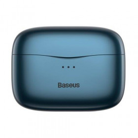 Baseus SIMU S2 Ασύρματα Ακουστικά με Active Noise Cancelation Μπλε (NGS2-03)