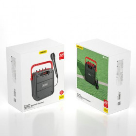Dudao Y15S Portable Outdoor Bluetooth Speaker 10W 4800 mAh with Microphone Black