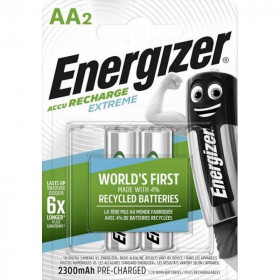 Energizer Extreme Επαναφορτιζόμενες Μπαταρίες R06 / AA Ni-MH 2300mAh 1.2V  2τμχ