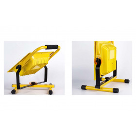 Superfire Working LED Floodlight 25W, Rechargeable, Waterproof IP54, 8000K, 870lm, 120° Yellow/Black (FS1-E)