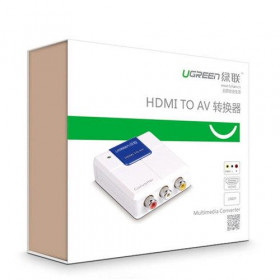 Ugreen Multimedia Converter HDMI to AV White (40223)