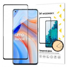Wozinsky Full Glue Full Face Tempered Glass for (Oppo Reno4)